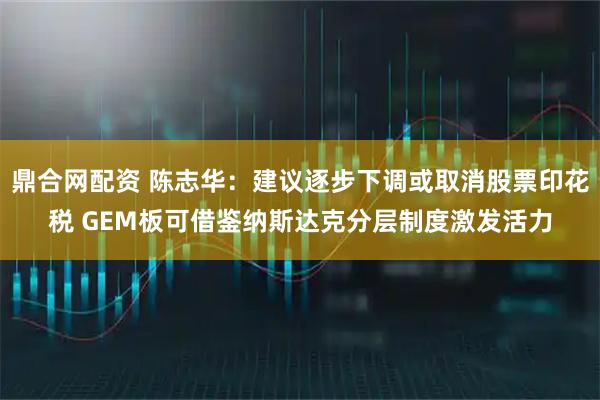 鼎合网配资 陈志华：建议逐步下调或取消股票印花税 GEM板可借鉴纳斯达克分层制度激发活力